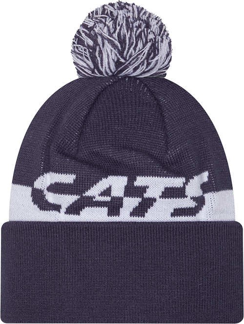 Geelong Cats New Era Split Script Beanie