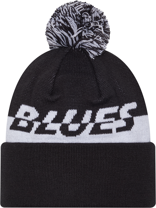 Carlton New Era Split Script Beanie