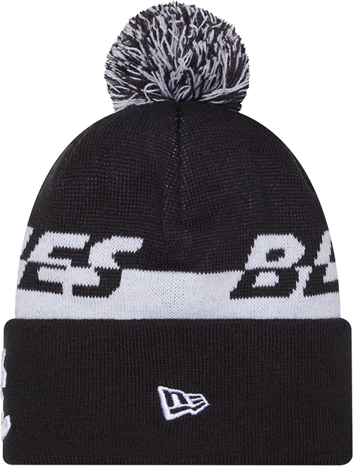 Carlton New Era Split Script Beanie