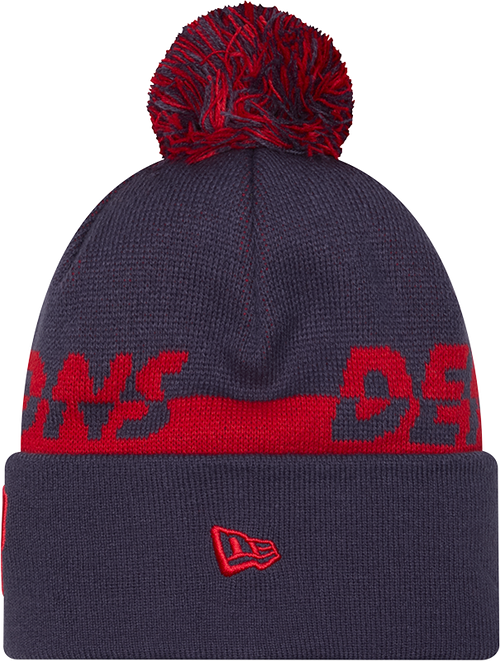 Melbourne Demons New Era Split Script Beanie