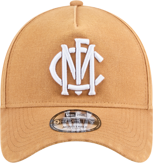 Melbourne Demons New Era 9FORTY A-Frame Canvas Cap