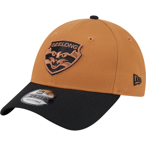 Geelong Cats New Era 9FORTY Two-Tone Bronze Cap