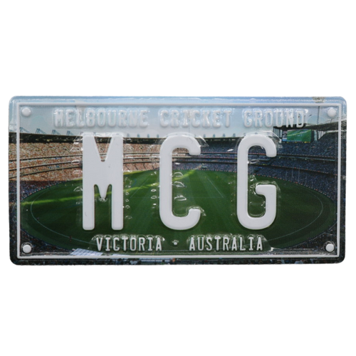 MCG Number Plate Stadium Magnet