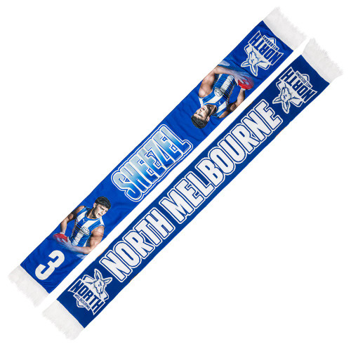North Melbourne Harry Sheezel Scarf