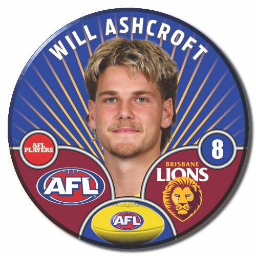Brisbane Lions 2026 AFL Player Badge