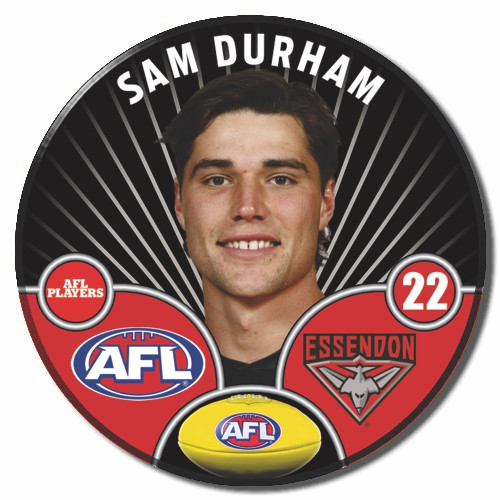 Essendon Bombers 2026 AFL Player Badge