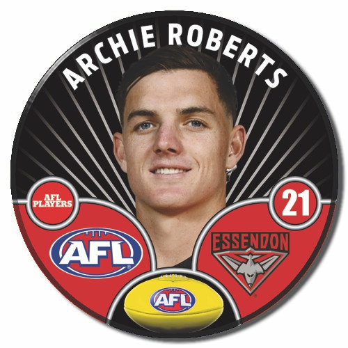 Essendon Bombers 2026 AFL Player Badge
