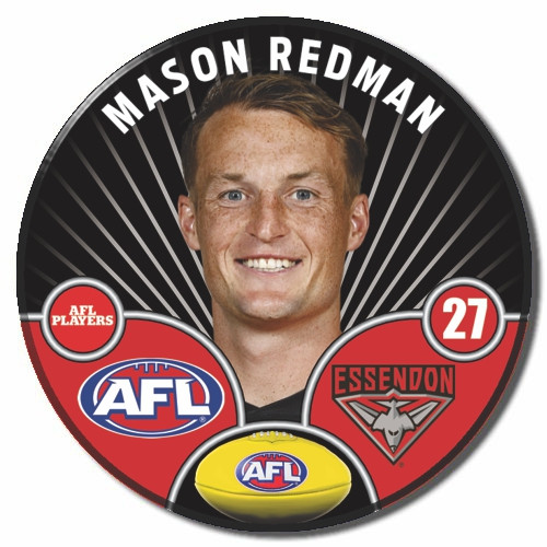 Essendon Bombers 2026 AFL Player Badge