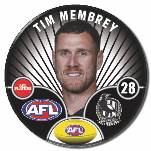 Collingwood Magpies 2026 AFL Player Badge