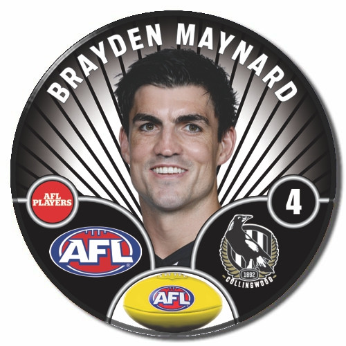 Collingwood Magpies 2026 AFL Player Badge
