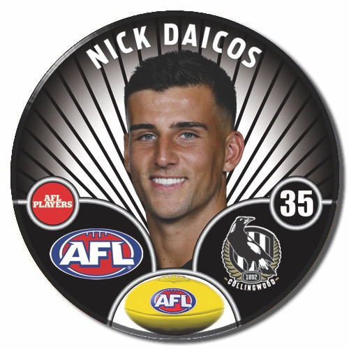 Collingwood Magpies 2026 AFL Player Badge
