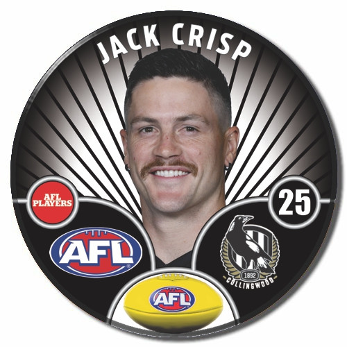 Collingwood Magpies 2026 AFL Player Badge