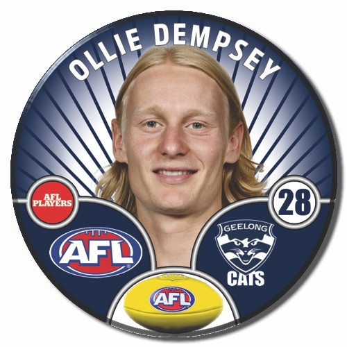 Geelong Cats 2026 AFL Player Badge
