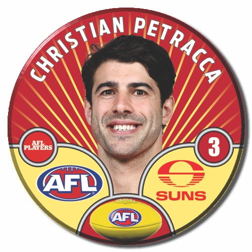 Gold Coast Suns 2026 AFL Player Badge