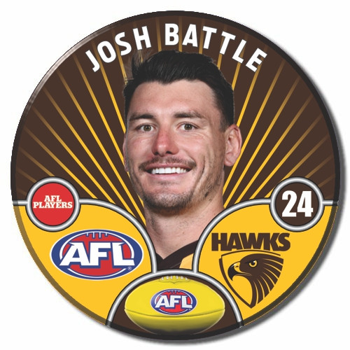 Hawthorn Hawks 2026 AFL Player Badge