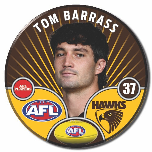 Hawthorn Hawks 2026 AFL Player Badge