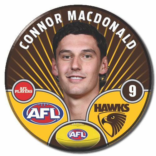Hawthorn Hawks 2026 AFL Player Badge