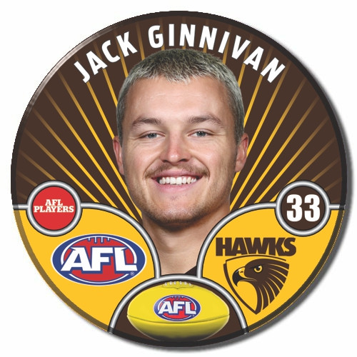 Hawthorn Hawks 2026 AFL Player Badge