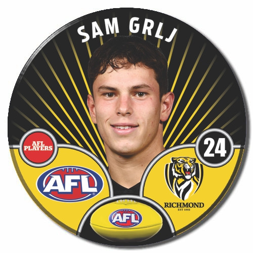 Richmond Tigers 2026 AFL Player Badge