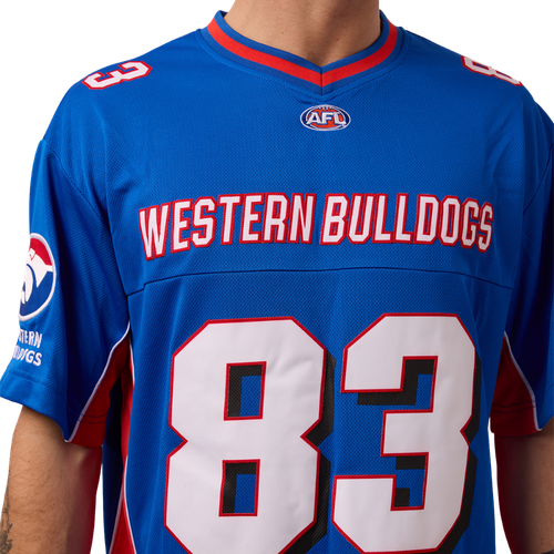 Western Bulldogs Mitchell & Ness Mesh Jersey