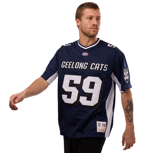 Geelong Cats Mitchell & Ness Mesh Jersey