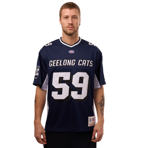 Geelong Cats Mitchell & Ness Mesh Jersey