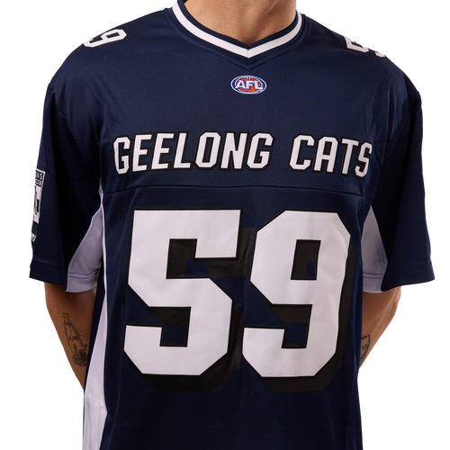 Geelong Cats Mitchell & Ness Mesh Jersey