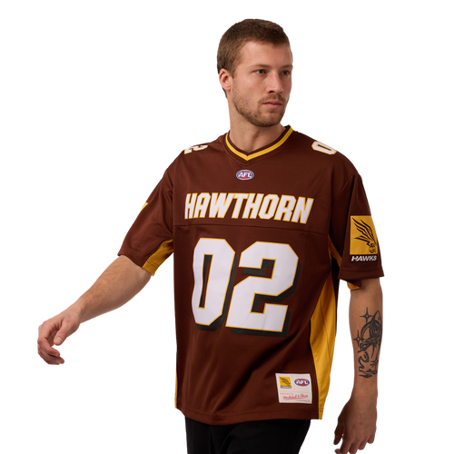 Hawthorn Mitchell & Ness Mesh Jersey