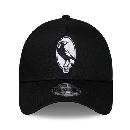 Collingwood 2026 New Era 9FORTY A-Frame Retro Round Cap