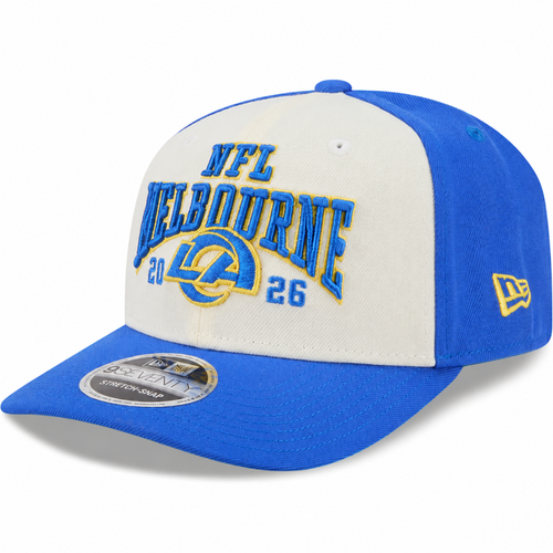 Los Angeles Rams New Era Melbourne Game 2026 9SEVENTY Two Tone Cap