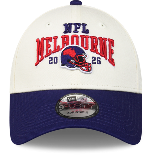 NFL Melbourne Game 2026 New Era 9FORTY Blue Two Tone Cap