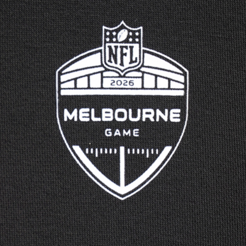 Los Angeles Rams New Era Melbourne Game 2026 Stadium Lights Black Tee