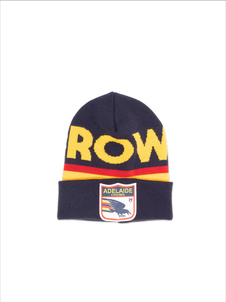 Adelaide Crows Merino Wool Throwback Beanie