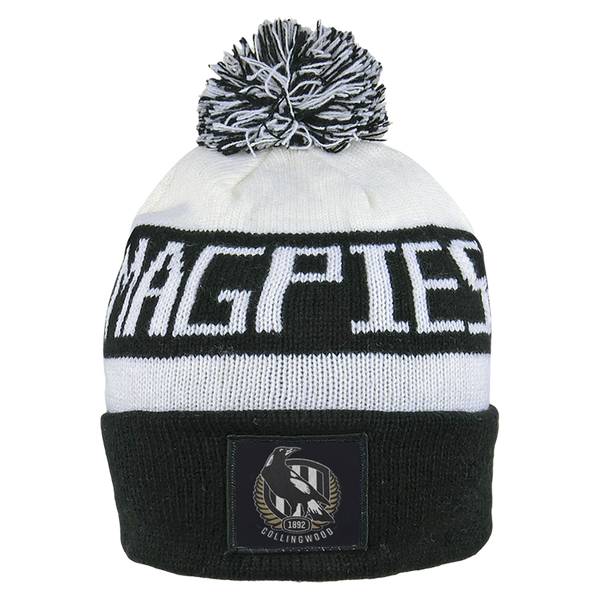 Collingwood Bar Beanie