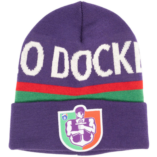 Fremantle Dockers Merino Wool Throwback Beanie Fremantle Dockers Merino Wool Throwback Beanie