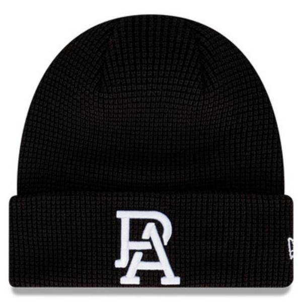 Port Adelaide New Era Waffle Knit Beanie