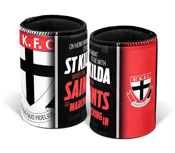 St Kilda Team Song Can Cooler