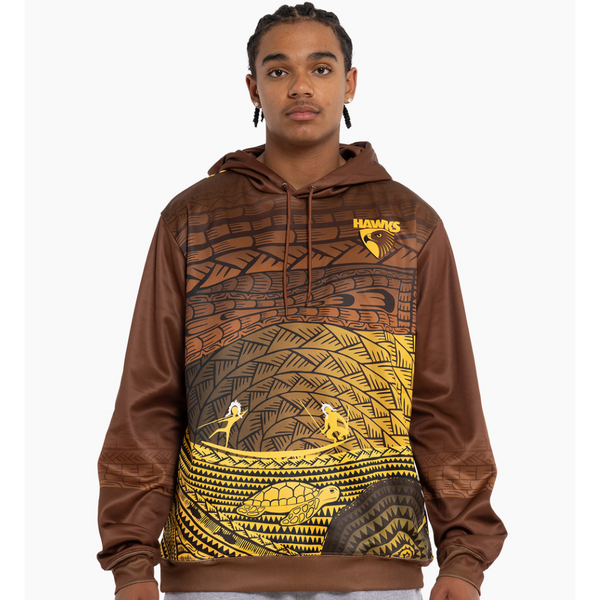 Hawthorn Indigenous Lightweight Hoodie 2024