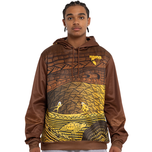 Hawthorn Indigenous Lightweight Hoodie 2024