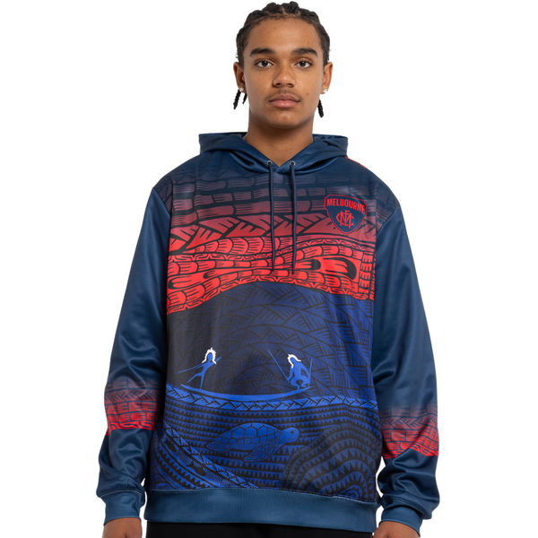 Melbourne Demons Indigenous Lightweight Hoodie 2024 Melbourne Demons Indigenous Lightweight Hoodie 2024