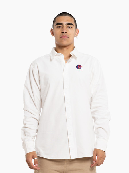 Melbourne Demons Embroidered Shirt Mens