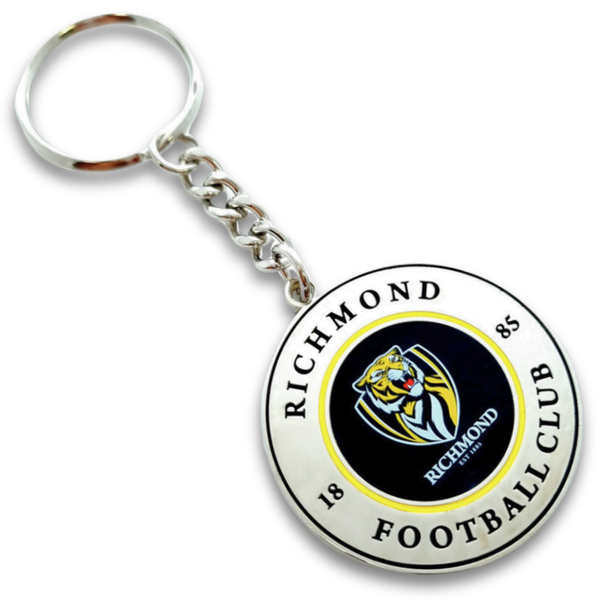 Richmond Round Logo Keyring