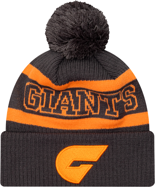 GWS Giants New Era Onfield Knit Beanie GWS Giants New Era Onfield Knit Beanie