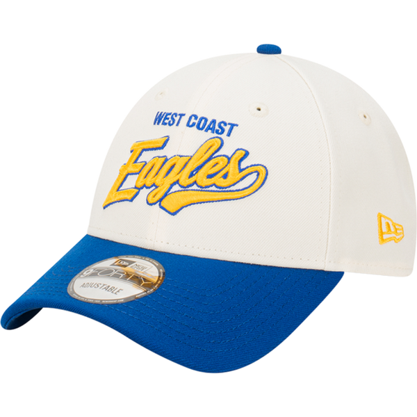 West Coast Eagles New Era 9FORTY 2-Tone Script Cap