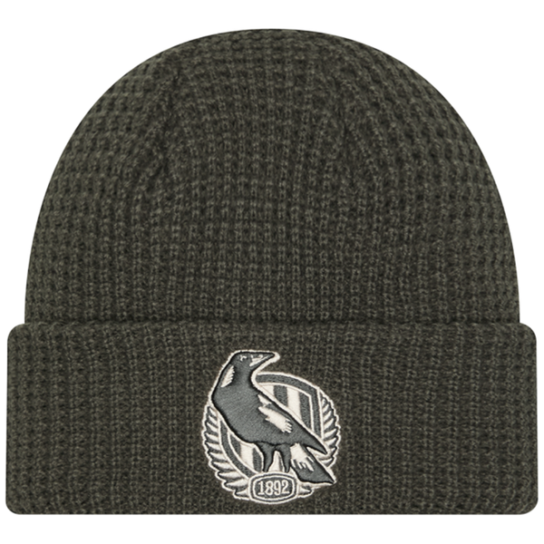 Collingwood New Era Charcoal Beanie