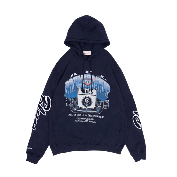 Carlton Mitchell & Ness 1995 Premiership Hoodie