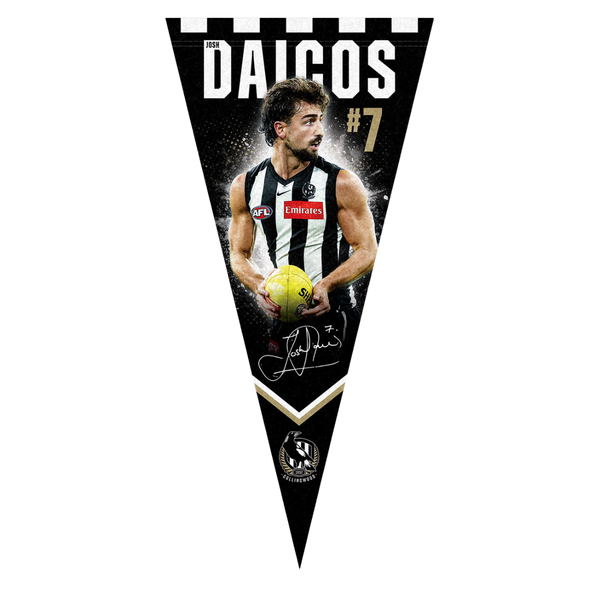 Collingwood Josh Daicos Pennant Collingwood Josh Daicos Pennant