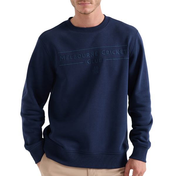 MCC Typography Crew Navy