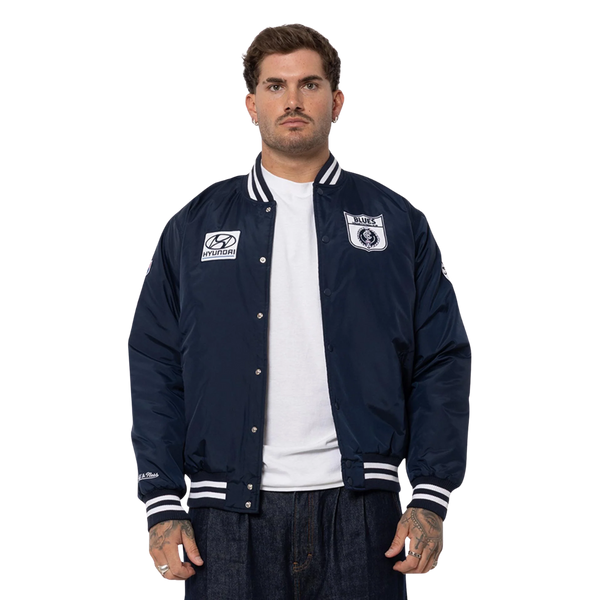 Carlton Mitchell & Ness Team Bomber Jacket Carlton Mitchell & Ness Team Bomber Jacket