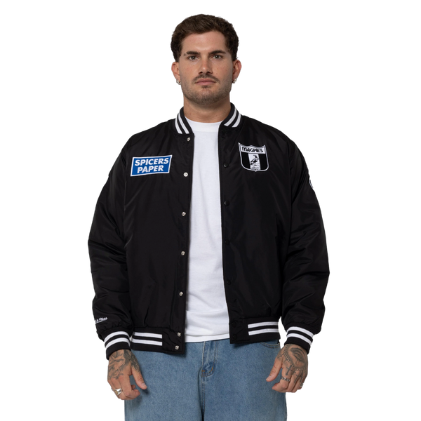 Collingwood Mitchell & Ness Team Bomber Jacket Collingwood Mitchell & Ness Team Bomber Jacket